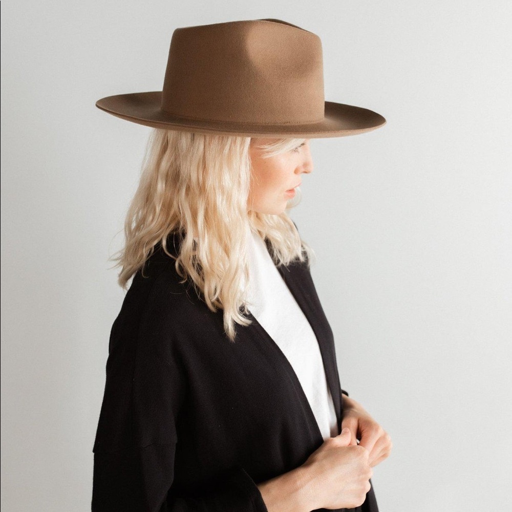 Gigi Pip Zephyr Rancher Hat - Brown